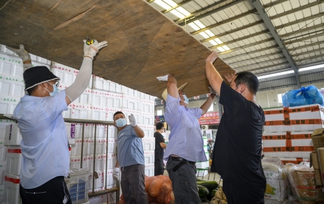 迎考，“蔬菜人”一步一腳印 （蔬菜市場創(chuàng)建持續(xù)推進(jìn)系列）