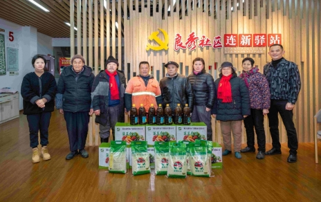 水點點在行動！迎新春走訪慰問困難群眾